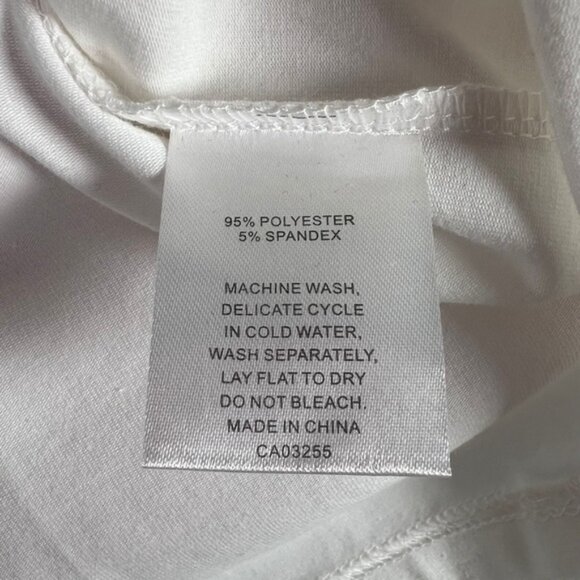 NWOT COCO Y CLUB Rhinestone Smile Crew Neck Short Sleeve T-Shirt Size M - Picture 12 of 13